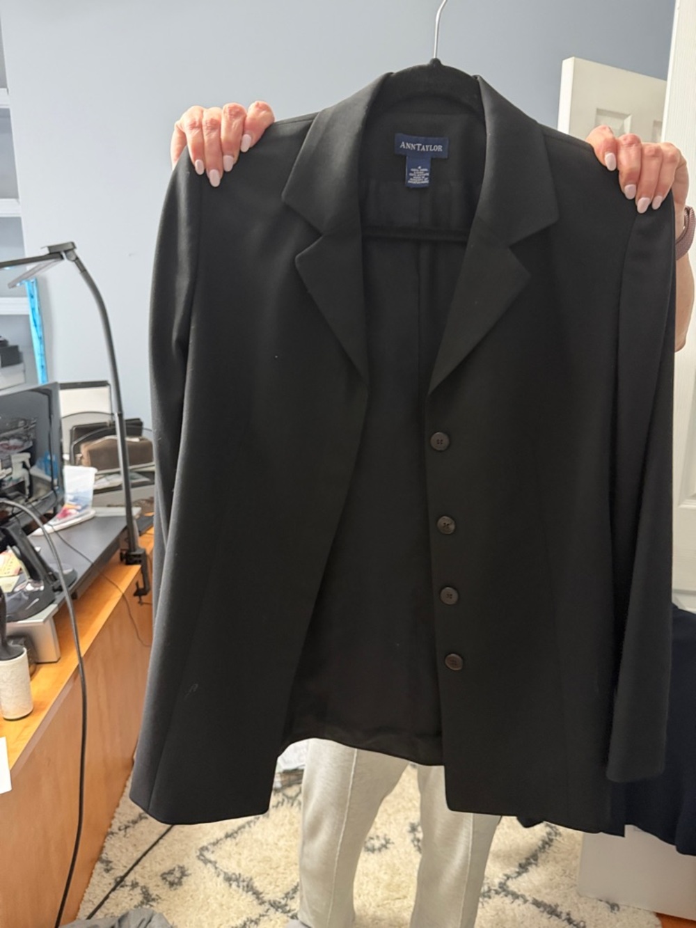 Ann Taylor Black Women'sBlazer